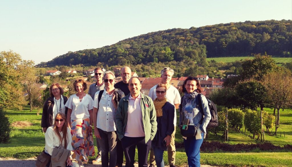 Visite des vignes de Toul