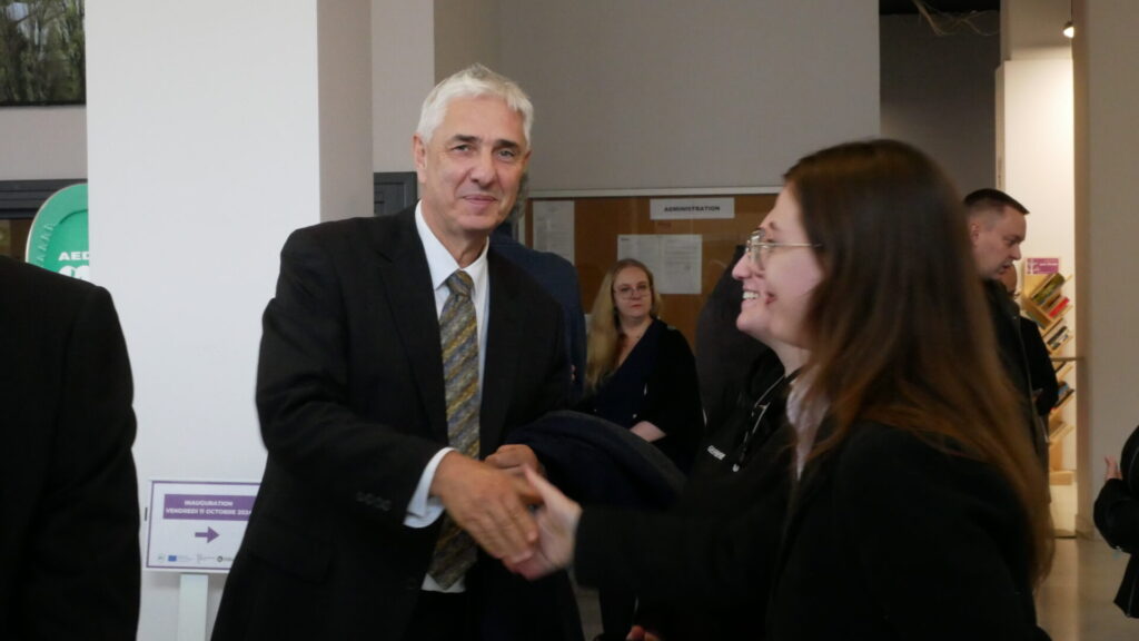 Stéphane HABLOT inauguration IUT Nancy-Brabois