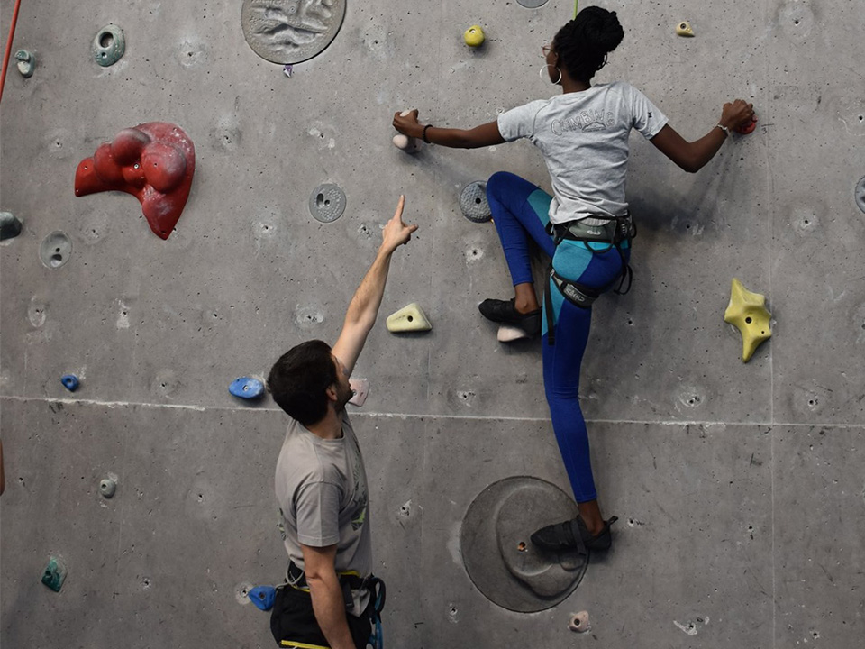 Sport à l'UL : escalade