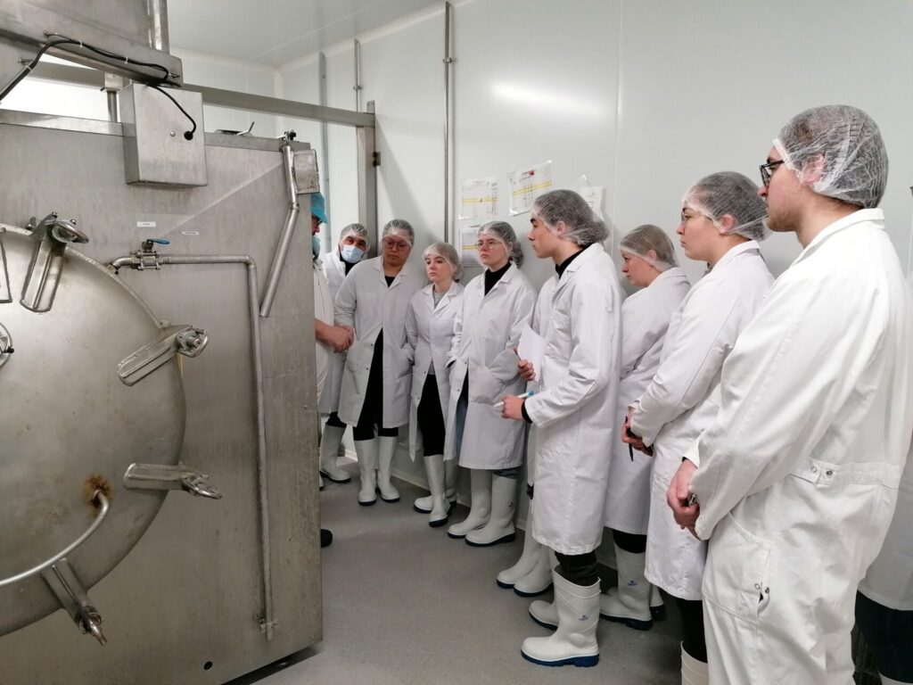 Visite de la halle alimentaire de l’EPL Agro de la Meuse