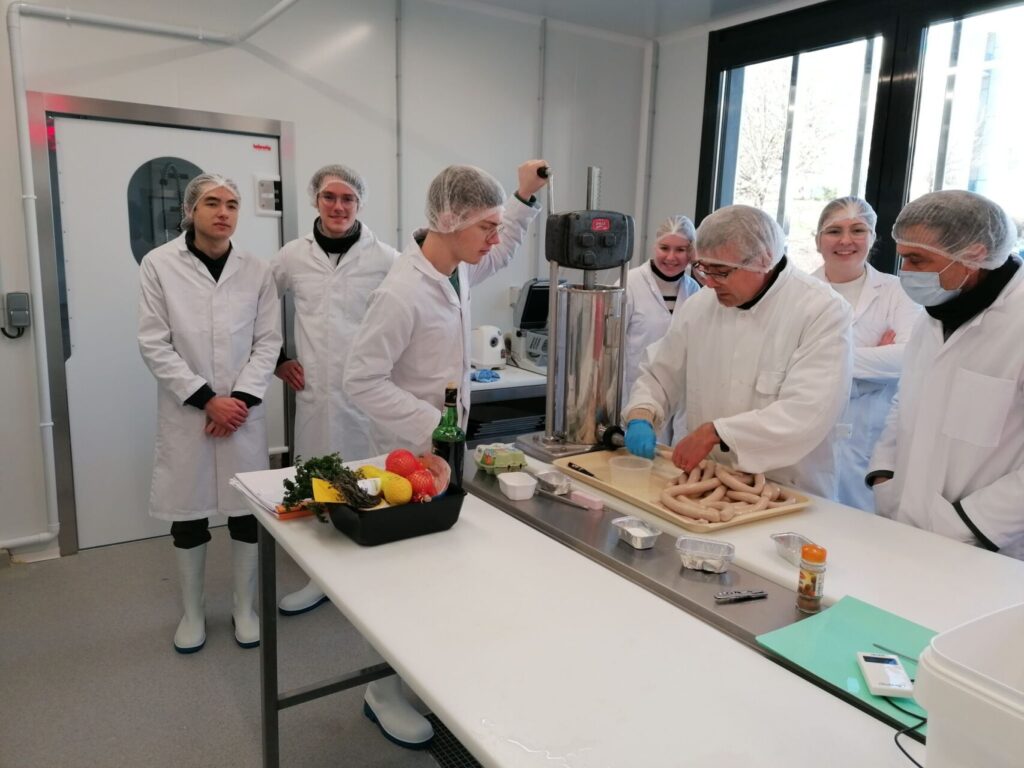 Visite de la halle alimentaire de l’EPL Agro de la Meuse