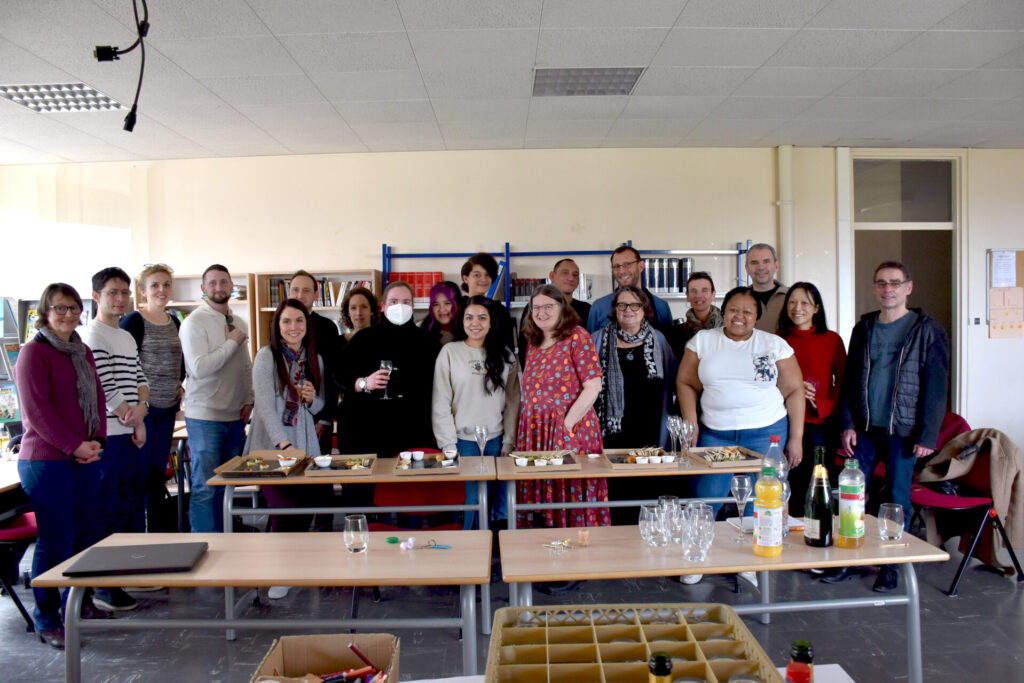 Accueil d'étudiants et d'enseignants du Nothwestern Connecticut Community College