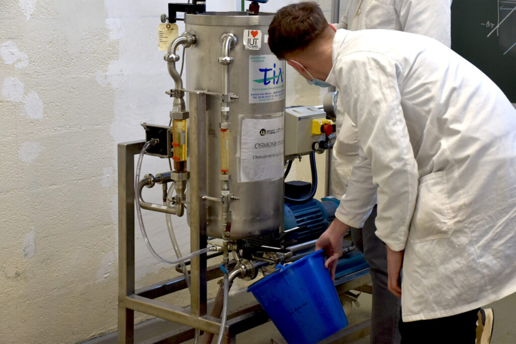 Présentation d'un TP dans le cadre de la Journée Portes Ouvertes