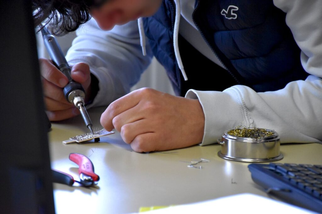 Animation de TP dans le cadre d'une journée d'immersion