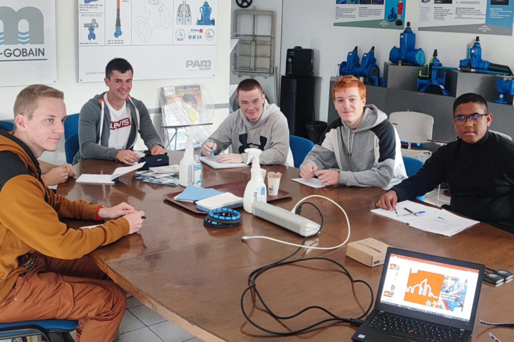 Visite de l'entreprise PAM Saint Gobain