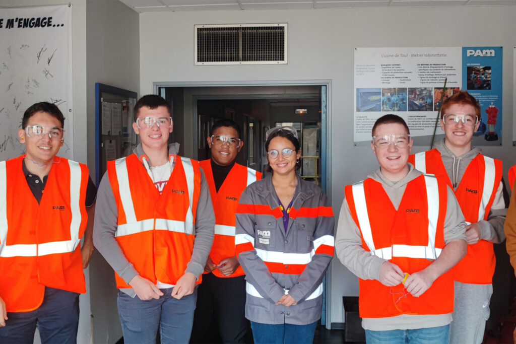 Visite de l'entreprise PAM Saint Gobain